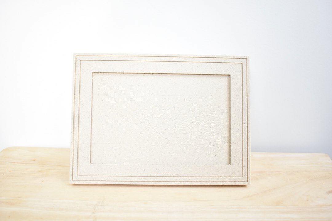 fotokader hout 3D geprint fotohouder foto houten 3D-geprint gepersonaliseerd houtfilament